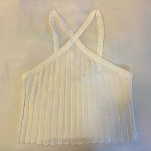 Zara Cross Front Crop Tank